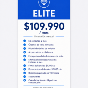 Suscripción Elite Mensual