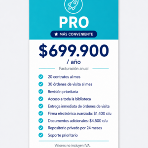 Suscripción Pro Anual