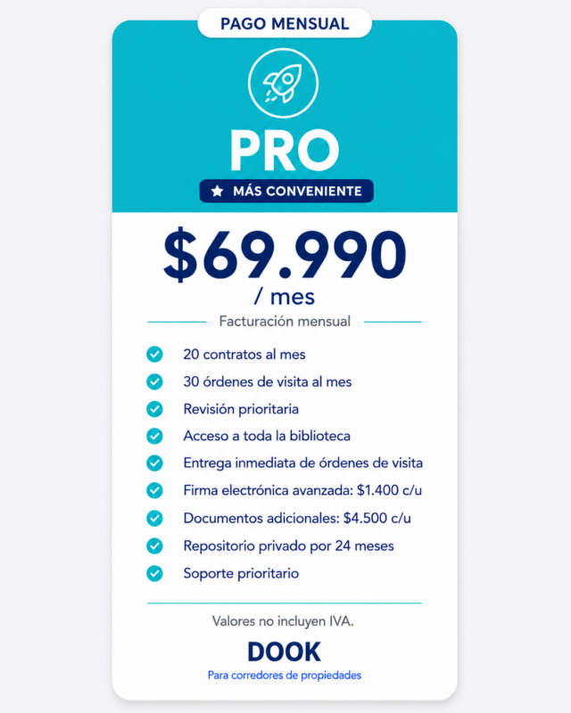 Suscripción Pro Mensual